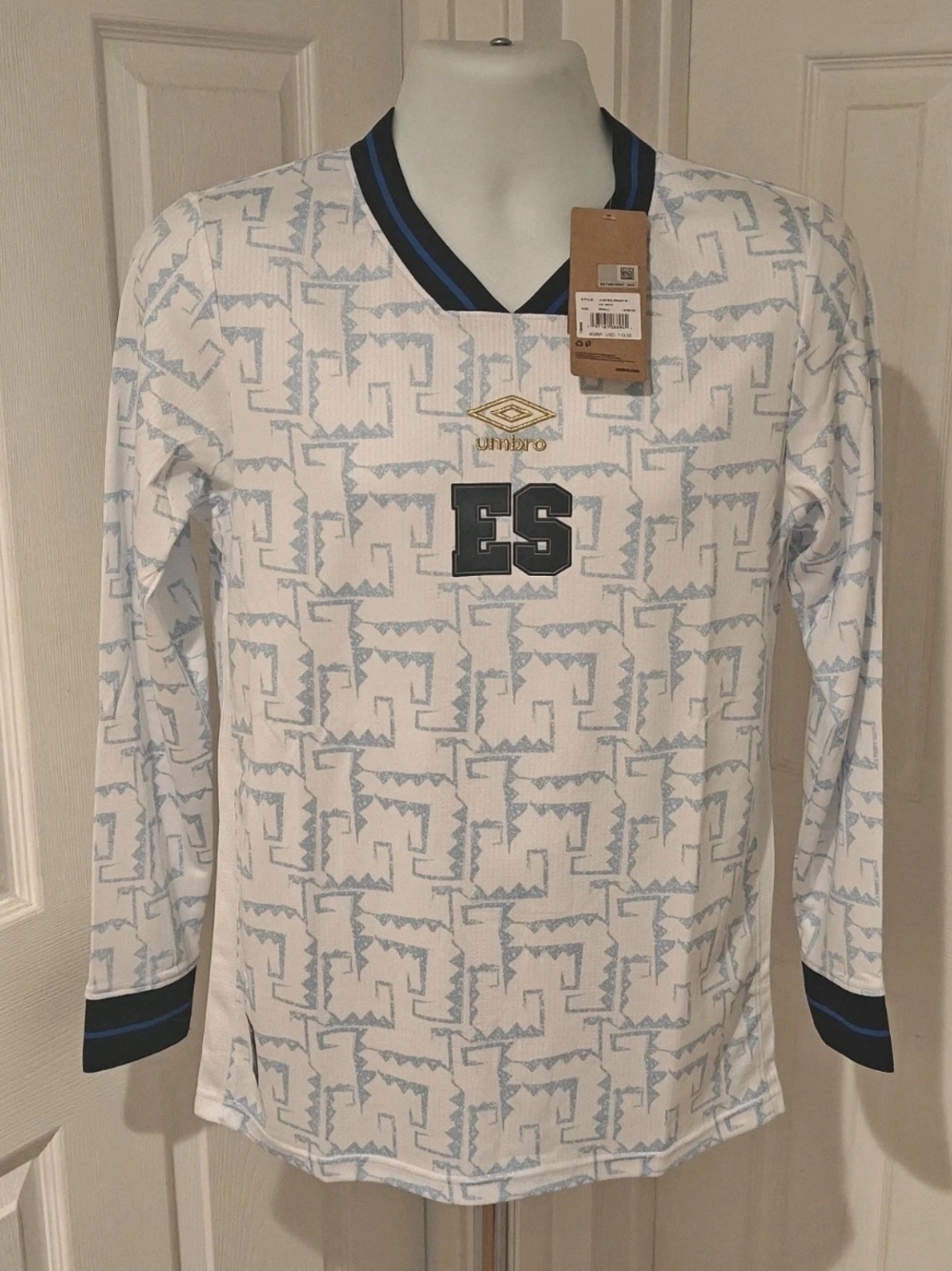 Umbro El Salvador La Selecta 2023 2024 Home Jersey Long Sleeve NWT Men’s Small